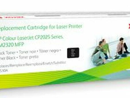 Тонер-картридж Xerox для HP Color LaserJet CM2320, 2025 (CC530A) (black), 3500 стр. (003R99792)