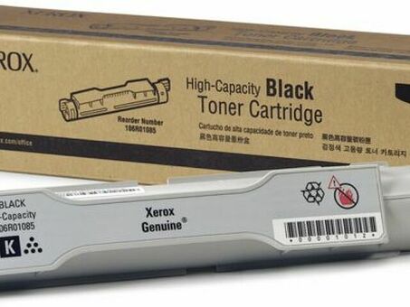 Тонер-картридж Xerox Toner Cartridge Phaser 6300, (black), 7000 стр. (106R01085)