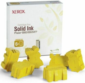 Чернила Xerox Solid Ink Phaser 8860 (yellow) набор, 6 x 2330 стр. (108R00819)