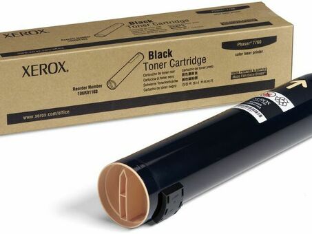 Тонер-картридж Xerox Toner Cartridge Phaser 7760 (black), 32000 стр. (106R01163)