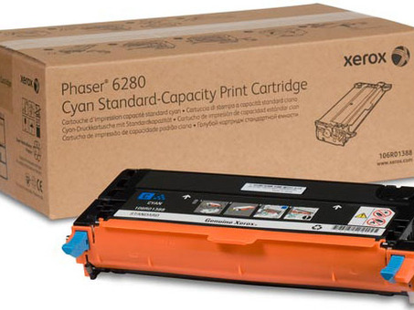 Тонер-картридж Xerox Print Cartridge Phaser 6280 (cyan), 2200 стр. (106R01388)