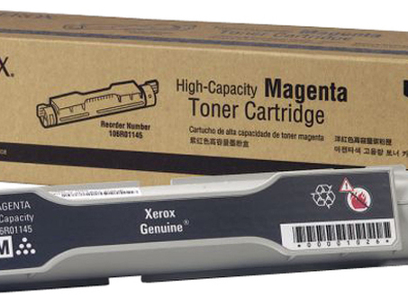 Тонер-картридж Xerox Toner Cartridge Phaser 6350 (magenta), 10000 стр. (106R01145)