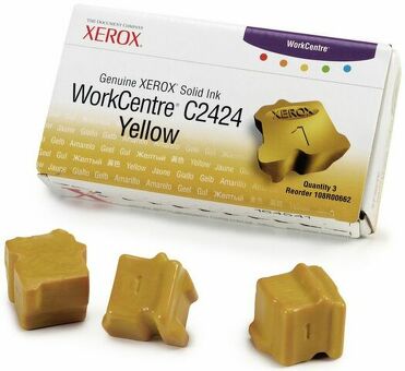 Чернила Xerox для WorkCentre C2424 (yellow) набор, 3 шт. (108R00662)