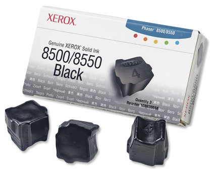 Чернила Xerox Solid Ink Phaser 8500, 8550 (black) набор, 3 шт. (108R00668)