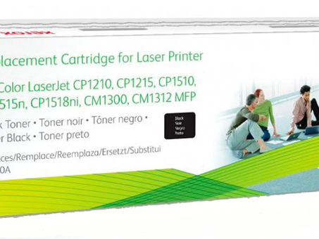 Тонер-картридж Xerox для HP Color LaserJet CP1215, CM1312 (CB540A) (black), 2200 стр. (003R99786)