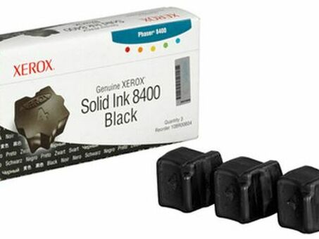 Чернила Xerox Solid Ink Phaser 8400 (black) набор, 3 шт. x 3400 стр. (108R00604)