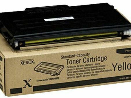 Тонер-картридж Xerox Toner Cartridge Phaser 6100 (yellow), 2000 стр. (106R00678)