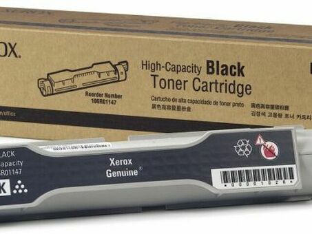 Тонер-картридж Xerox Toner Cartridge Phaser 6350 (black), 10000 стр. (106R01147)