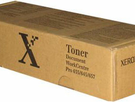 Тонер-картридж Xerox Toner Cartridge WorkCentre Pro 635, 645, 657 (black) (106R00365)