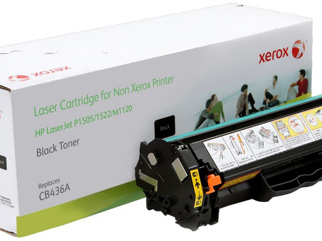 Тонер-картридж Xerox 003R99778 (black) (аналог HP CB436A) (003R99778)