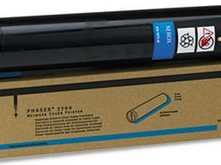 Тонер-картридж Xerox Toner Cartridge Phaser 7700 (cyan), 4000 стр. (16187900)