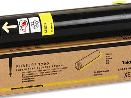 Тонер-картридж Xerox Toner Cartridge Phaser 7700 (yellow), 4000 стр. (16188100)