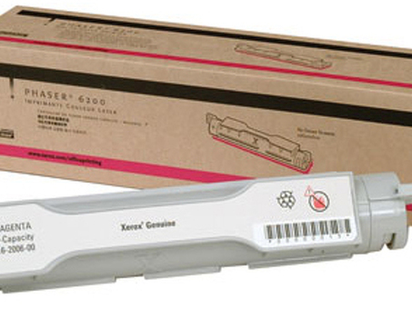 Тонер-картридж Xerox Hi-Cap Toner Cartridge Phaser 6200 (magenta), 8000 стр. (16200600)