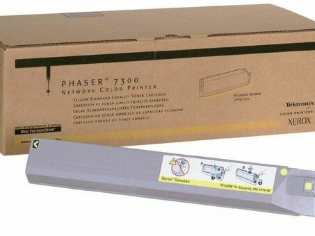 Тонер-картридж Xerox Toner Cartridge Phaser 7300 (yellow), 7500 стр. (16197500)