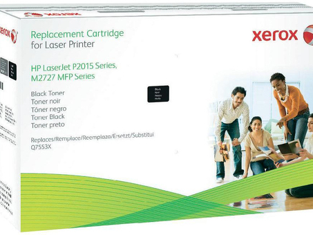 Тонер-картридж Xerox 003R99763 (black) (аналог HP Q7553X) (003R99763)