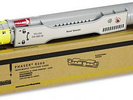 Тонер-картридж Xerox Toner Cartridge Phaser 6200 (yellow), 3000 стр. (16200300)