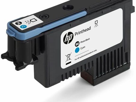 Печатающая головка HP 744 Printhead (photo black, cyan) (F9J86A)