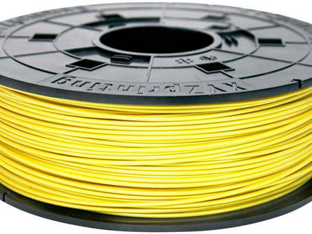 Пластик в катушке XYZprinting PLA (yellow) 1,75 мм x 600гр (RFPLBXEU03B)