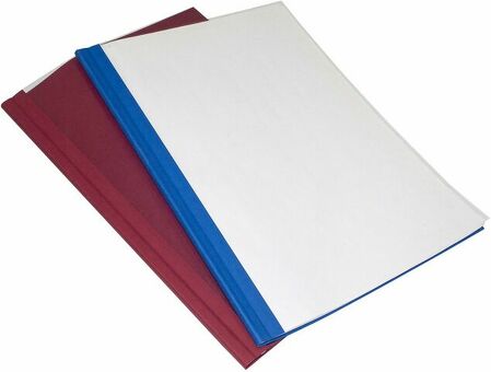 Обложки OPUS C-Bind SoftClear C, A4, 16 мм, мягкие, синие, 50 шт