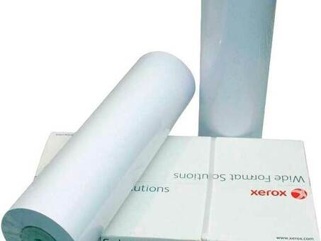 Бумага с покрытием Xerox Inkjet Matt Coated, A1+, 610 мм, 120 г/кв.м, 30 м (450L91412)