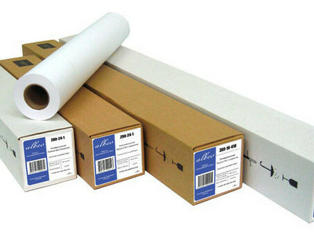 Бумага с покрытием Albeo InkJet Coated Paper-Universal A0+, 1270 мм, 200 г/кв.м, 30,5 м (SH200-50)