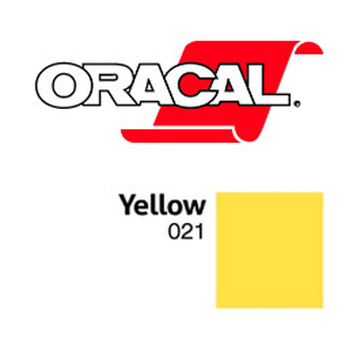 Пленка Oracal 641G F021 (желтый), 75мкм, 1260мм x 50м (4011363105451)