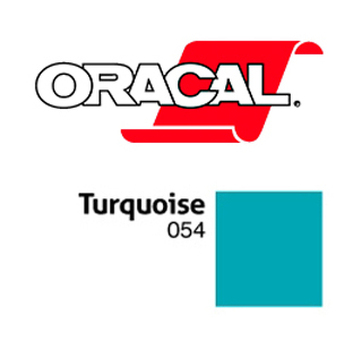 Пленка Oracal 641M F054 (бирюзовый), 75мкм, 1000мм x 50м (4011363114699)