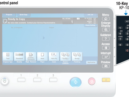 Konica Minolta цифровая клавиатура Keypad KP-101 (A64TWY3)