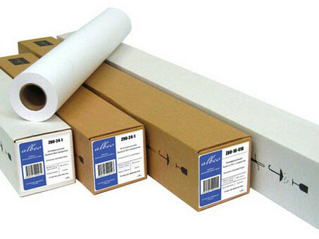 Бумага с покрытием Albeo InkJet Coated Paper-Universal A0+, 1067 мм, 120 г/кв.м, 30,5 м (W120-42)