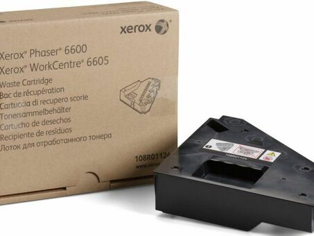 Xerox бокс для отработанного тонера Waste Cartridge Phaser 6600, WorkCentre 6605 (108R01124)