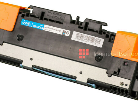 Картридж SAKURA Q2671A для HP Color LJ 3500/ 3350/ 3700, синий, 4 000к. (SAQ2671A)