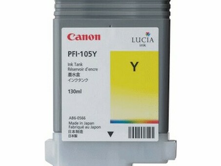 Картридж Canon PFI-105Y (yellow) 130мл (3003B005)