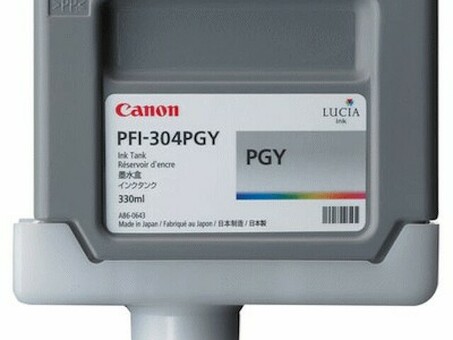 Картридж Canon PFI-304PGY (photo gray) 330 мл (3859B005)