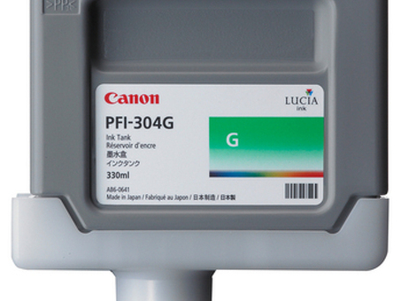 Картридж Canon PFI-304G (green) 330 мл (3856B005)