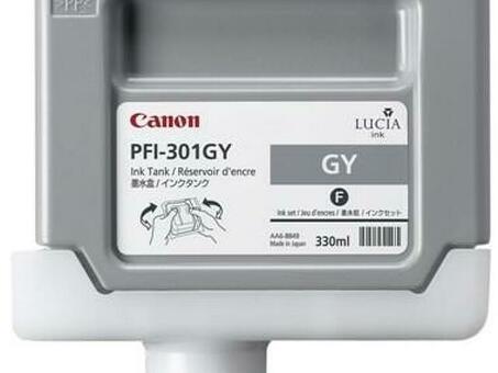 Картридж Canon PFI-301GY (gray) 330 мл (1495B001)