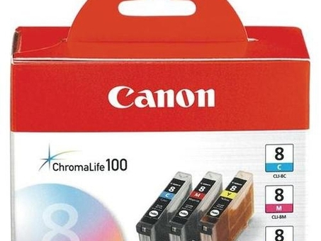 Картридж Canon CLI-8 комплект (C,M,Y) 3шт (0621B026)