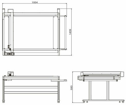 Режущий плоттер Graphtec FCX2000-120VC