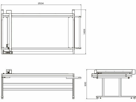 Режущий плоттер Graphtec FCX2000-180VC