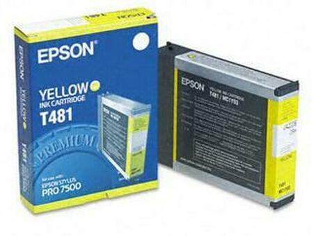 Картридж Epson T481 (yellow) 220 мл (C13T481011)