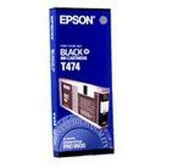 Картридж Epson T474 (black) 220 мл (C13T474011)