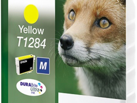 Картридж Epson DURABrite Ultra Ink T1284 Singlepack (yellow) (C13T12844022, C13T12844021) (C13T12844022)