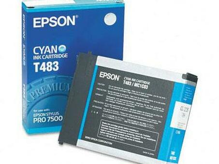 Картридж Epson T483 (cyan) 220 мл (C13T483011)