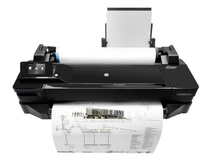 Струйный плоттер HP DesignJet T120 ePrinter 610 мм (CQ891C)