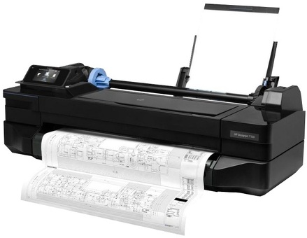 Струйный плоттер HP DesignJet T120 ePrinter 610 мм (CQ891C)