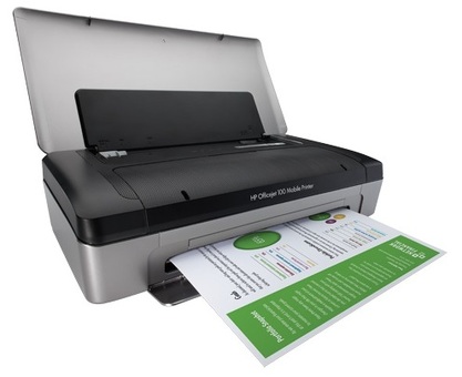 Принтер мобильный HP OfficeJet 100 Mobile Printer (CN551A)