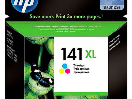 Картридж HP 141XL (color), 14 мл (CB338HE)