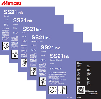 Картридж Mimaki SS21 комплект (C,M,Y,K,Lc,Lm) 6шт x 440мл