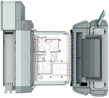 Лазерный плоттер Oce PlotWave 500 P2R (с 2 рулонами)