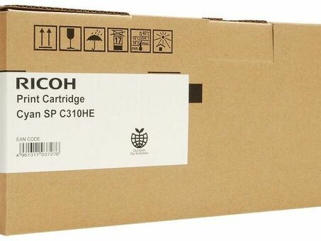 Тонер-картридж Ricoh Print Cartridge SPC310HE (cyan), 6000 стр. (406480)