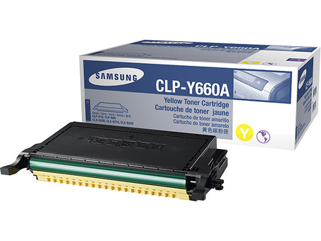 Тонер-картридж Samsung CLP-Y660A (yellow) (CLP-Y660A/ELS)